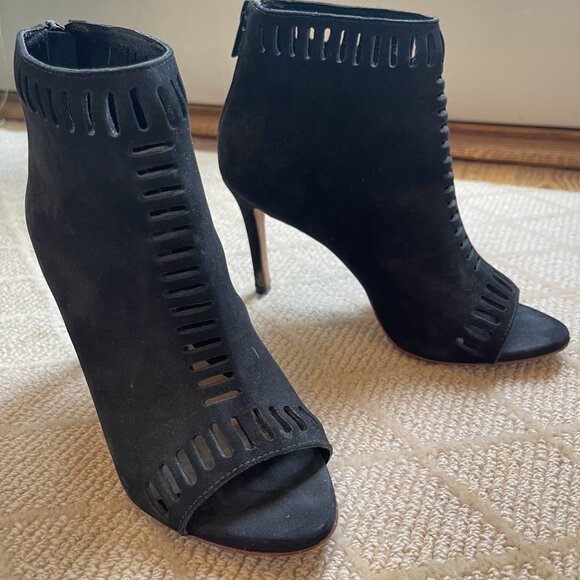 Loeffler Randall Black Booties - Picture 1 of 4